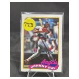 1989 Topps Baseball Card #455 Johnny Ray