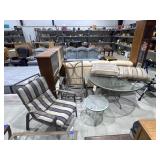 Expanded Metal Patio Table 48'Dia x 28'H
