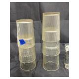 13 Pcs - Glass Tumblers - Jelly Jars - Glass Juice