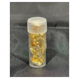 Vial of Gold Flakes