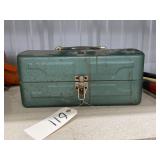 Metal Tackle Box w/Tackle