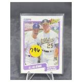 1990 Fleer Baseball Card #638 AL All Stars