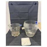 2 - Glass Ice Buckets