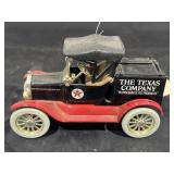 Metal Texaco Car Coin Bank