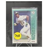 1992 Fleer Baseball Card #258 Ricky Henderson