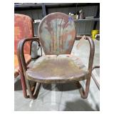 Vintage Metal Lawn Chair