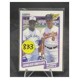1990 Fleer Baseball Card #634 Fernandez Ripken