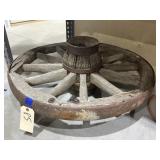 Wood/Metal Wagon Wheel 32'Dia