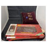 3 Sets - Chili Pepper String Lights - Pillow