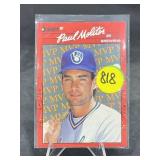 1990 Donruss Baseball Card #BC15 Paul Molitor
