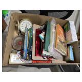 Assorted Books - Gift Bags - Table Clock & More