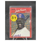 1990 Donruss Baseball Card #BC14 Julio Franco