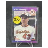 1989 Donruss Baseball Card #638 Curt Schilling