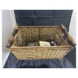 Woven Basket - Napkin Rings - Coasters