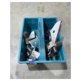 Plastic Tote w/4 Squeegees