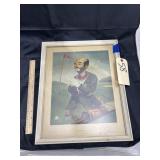 Framed Print 'A Little Help Please'