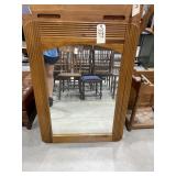 Wood Framed Mirror 31'x42'