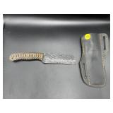 Fixed Blade Knife w/Leather Sheath