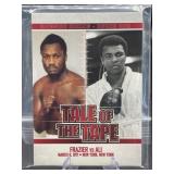 TALE OF THE TAPE CARD ALI VS FRAZIER