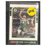 2024 PANINI HAUNTED HOOPS #189 DAMIAN LILLARD