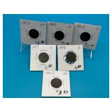 6 - 1903 Indian Head Cents