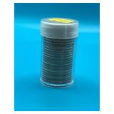 Tube of 1979D Susan B Anthony Dollar Coins