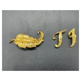 3 Vintage Mamselle Brooches