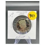 1988-S Proof Kennedy Half Dollar