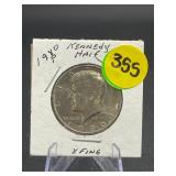 1980-P Kennedy Half Dollar X Fine