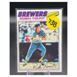 EARLY CARD 1977 TOPPS HOF ROBIN YOUNT