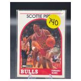 2ND YR CARD 1989 NBA HOPPS HOF SCOTTIE PIPPEN
