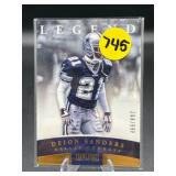 RARE CARD PROMINENCE HOF DEION SANDERS #466 OF