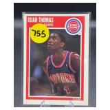 1989 FLEER HOF ISIAH THOMAS CARD