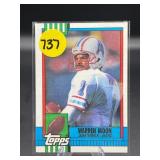 1990 TOPPS HOF WARREN MOON CARD