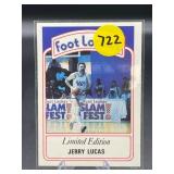 LIMITED EDITION CARD SLAMFEST HOF JERRY LUCAS