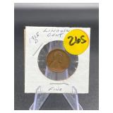 1915-D Lincoln Cent Fine