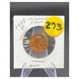 1958-P Lincoln Wheat Cent Uncirculated