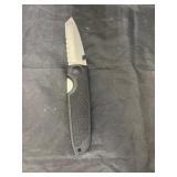 Tactical Knife Tonto Point Partially Serrated