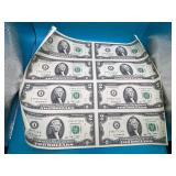 8 - Uncut $2 Currency