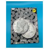 1916-1945 90% Silver Mercury Dimes - Full Book