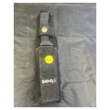 SOG Fixed Blade Knife w/Nylon Holster & Sharpening