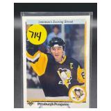 1990 UPPERDECK HOF MARIO LEMIEUX CARD
