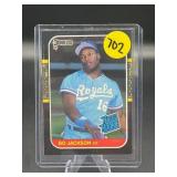 ROOKIE CARD 1987 DONRUSS BO JACKSON