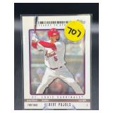 TICKET TO STARDOM ALBERT PUJOLS CARD