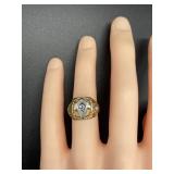 10K Gold Ring 4.6 Grams