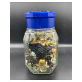 Jar of Assorted Vintage Jewelry