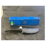 Colt Fixed Blade Knife w/Leather Sheath in box
