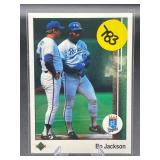 1989 UPPERDECK PREMIER BO JACKSON CARD