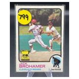 ROOKIE CUP CARD 1973 TOPPS JACK BROHAMER