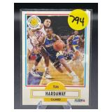 ROOKIE CARD 1990 FLEER HOF TIM HARDAWAY